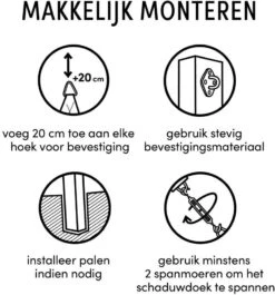 Platinum Sun & Shade Bevestigingsschroeven Zilver 2 X 10 X 18,5 Cm 20 Stuks 10 Platinum Sun & Shade Bevestigingsschroeven Zilver 2 X 10 X 18,5 Cm 20 Stuks -Tuinplanten Winkel 8720039166639 3