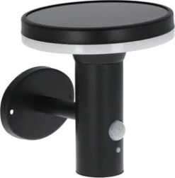 Intratuin LED Solar Wandlamp Matt D 16 H 17 Cm