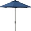 Intratuin Parasol Trinidad Blauw 80+UV D 250 Cm -Tuinplanten Winkel 8720196039654 2