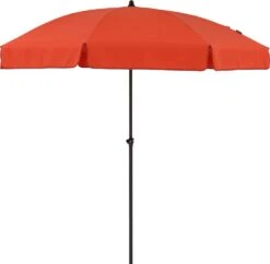 Intratuin Parasol Haiti Oranje 80+UV D 200 Cm