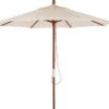 Intratuin Parasol Vienna Crème 80+UV D 300 Cm -Tuinplanten Winkel 8720196116669 0 1