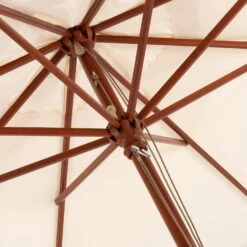 Intratuin Parasol Vienna Crème 80+UV D 300 Cm -Tuinplanten Winkel 8720196116669 3