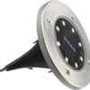 Intratuin LED Solar Grondspotjes D 12 H 14 Cm -Tuinplanten Winkel 8720196129874 0 1