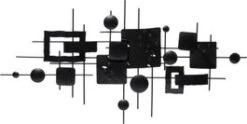 Intratuin Tuinwanddecoratie Zwart 133 X 67 X 6 Cm