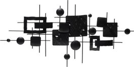 Intratuin Tuinwanddecoratie Zwart 133 X 67 X 6 Cm 3 Intratuin Tuinwanddecoratie Zwart 133 X 67 X 6 Cm