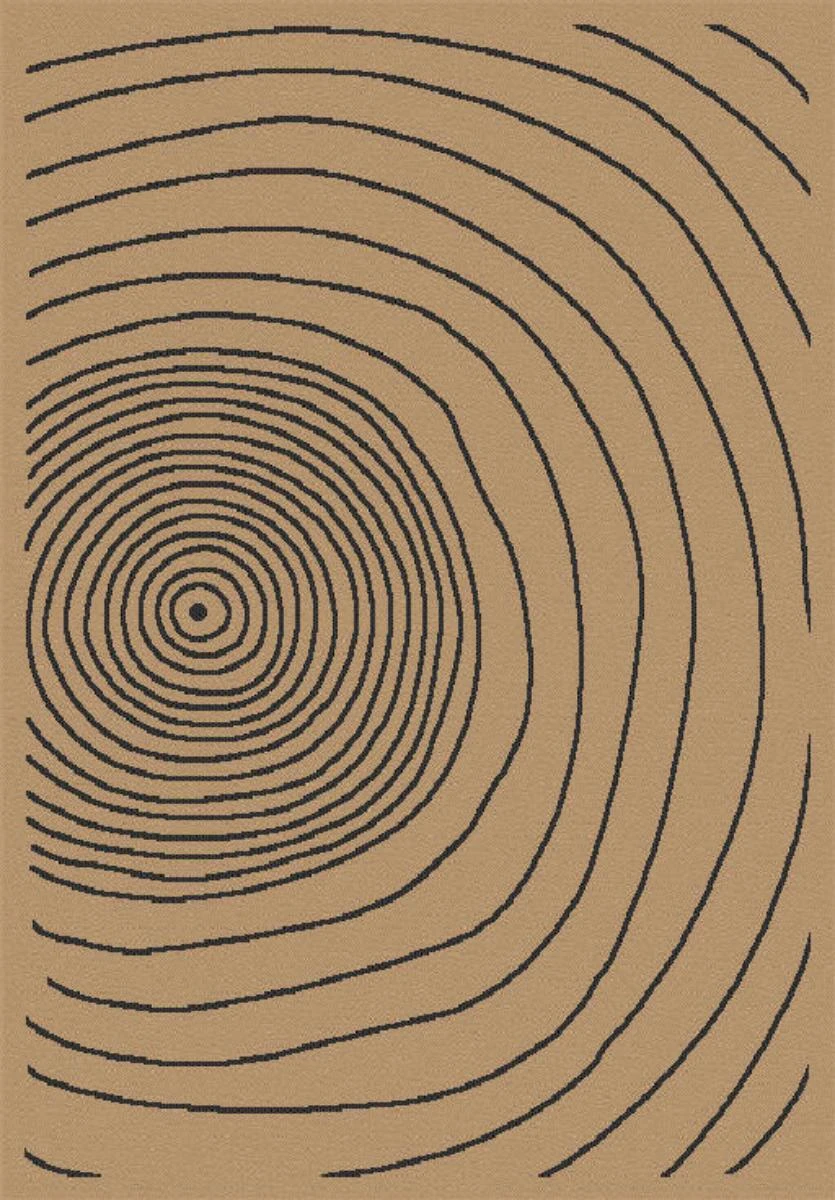 Human Comfort Buitenkleed Kino Naturel / Zwart 80 X 230 Cm 3 Human Comfort Buitenkleed Kino Naturel / Zwart 80 X 230 Cm