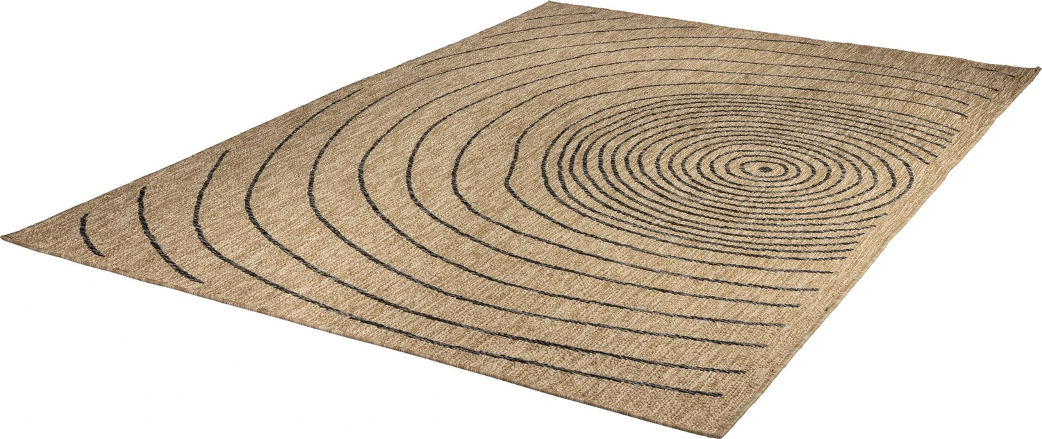 Human Comfort Buitenkleed Kino Naturel / Zwart 80 X 230 Cm 4 Human Comfort Buitenkleed Kino Naturel / Zwart 80 X 230 Cm - Afbeelding 2