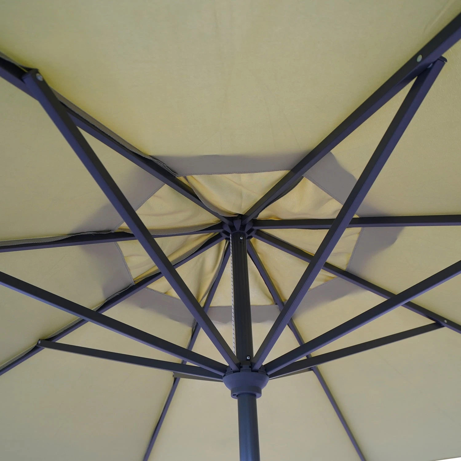 Intratuin Parasol Trinidad Olijfgroen 80+UV D 300 Cm 7 Intratuin Parasol Trinidad Olijfgroen 80+UV D 300 Cm - Afbeelding 5