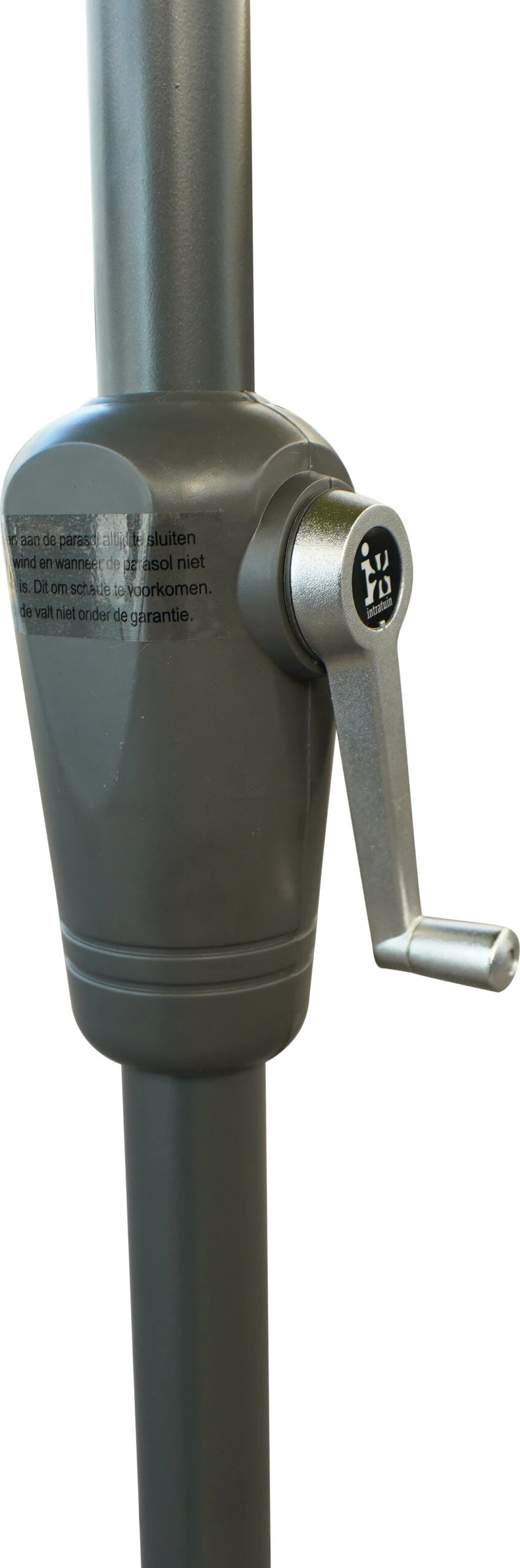 Intratuin Parasol Trinidad Olijfgroen 80+UV D 300 Cm 8 Intratuin Parasol Trinidad Olijfgroen 80+UV D 300 Cm - Afbeelding 6