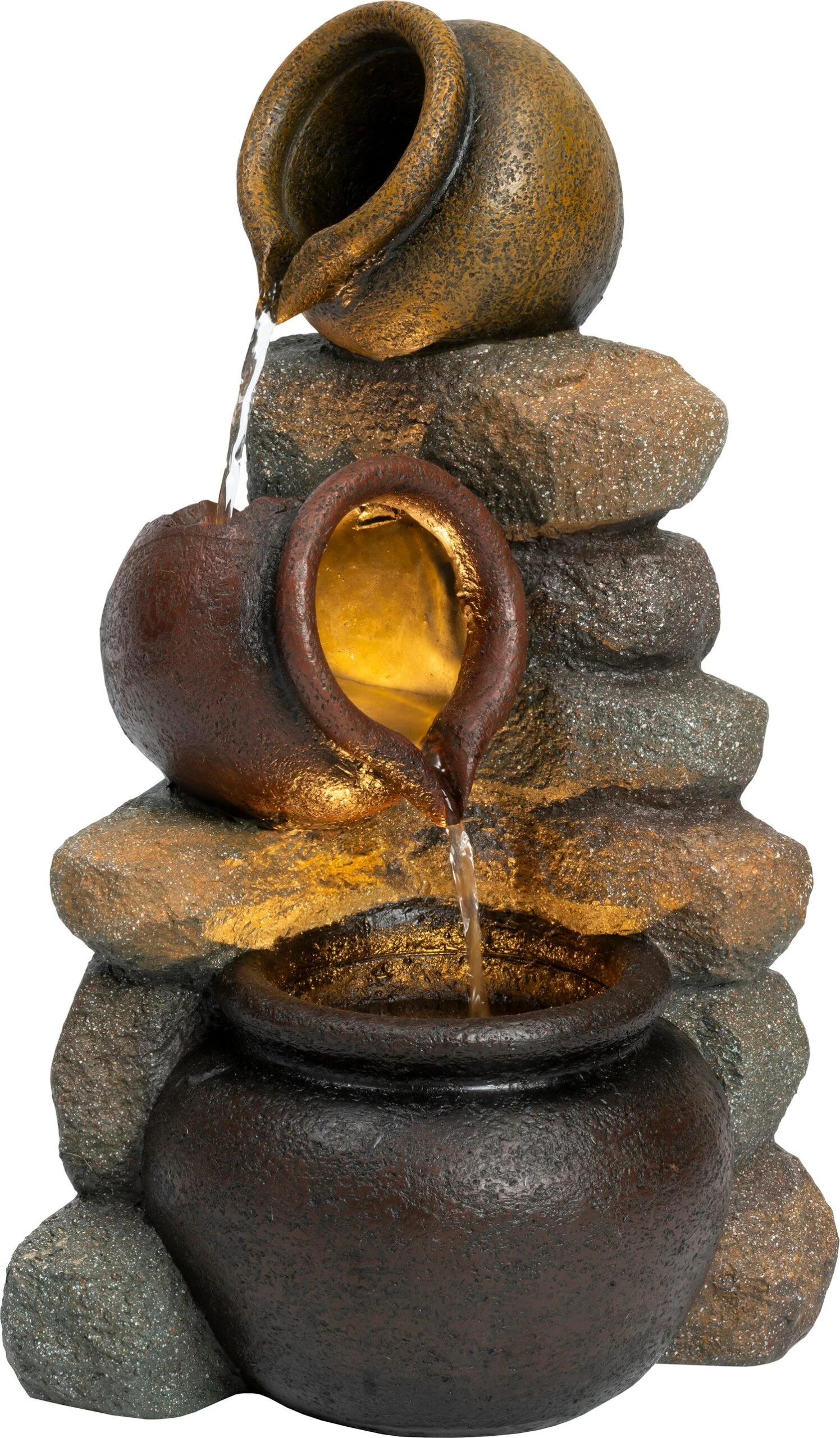 Intratuin Waterornament Raf Grijs 28 X 25 X 48 Cm 4 Intratuin Waterornament Raf Grijs 28 X 25 X 48 Cm - Afbeelding 2