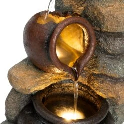 Intratuin Waterornament Raf Grijs 28 X 25 X 48 Cm 7 Intratuin Waterornament Raf Grijs 28 X 25 X 48 Cm -Tuinplanten Winkel 8720879126640 2