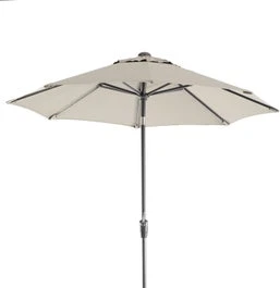 Intratuin Parasol Trinidad Crème 80+UV D 300 Cm 3 Intratuin Parasol Trinidad Crème 80+UV D 300 Cm