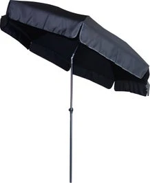 Intratuin Parasol Haiti Zwart 80+UV D 200 Cm 3 Intratuin Parasol Haiti Zwart 80+UV D 200 Cm