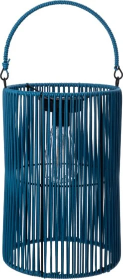 Intratuin Solar Windlicht Blauw D 20 H 20 Cm