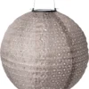 Intratuin Solar Lampion Bari Bruin D 35 H 33 Cm -Tuinplanten Winkel 8720879136335 0