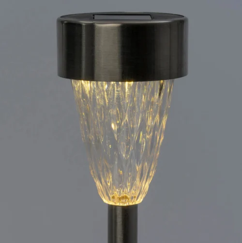 Intratuin Solar Staande Buitenlamp Zilver D 7 H 37,5 Cm -Tuinplanten Winkel 8720879162563 1