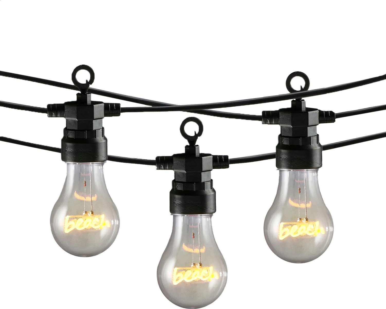 Luca Lighting Lichtsnoer Beach 450 Cm Met 10 Lampjes 3 Luca Lighting Lichtsnoer Beach 450 Cm Met 10 Lampjes