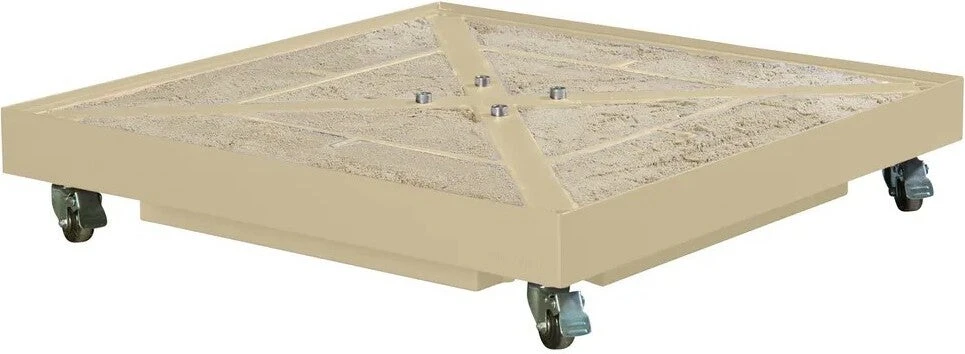 Platinum Sun & Shade Parasolvoet Ceramica Beige 26,4 Kg 84 X 84 X 17 Cm 4 Platinum Sun & Shade Parasolvoet Ceramica Beige 26,4 Kg 84 X 84 X 17 Cm - Afbeelding 2